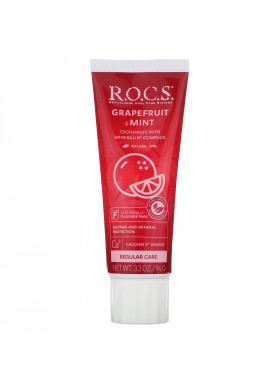 R.O.C.S., Grapefruit & Mint Toothpaste, 3.3 oz (94 g)
