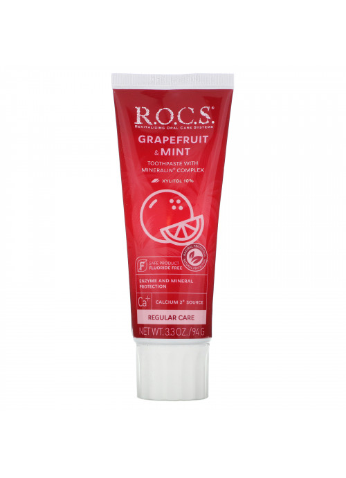 R.O.C.S., Grapefruit & Mint Toothpaste, 3.3 oz (94 g)