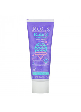 R.O.C.S., Kids, Fruity Cone Toothpaste, 3-7 Years, 1.6 oz (45 g)