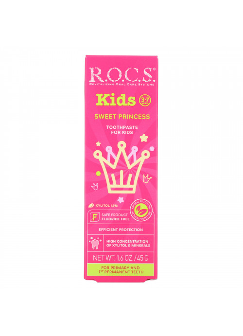 R.O.C.S., Kids, Sweet Princess Toothpaste, 3-7 Years,  1.6 oz (45 g)