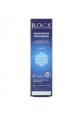 R.O.C.S., Maximum Freshness Toothpaste, 3.3 oz (94 g)