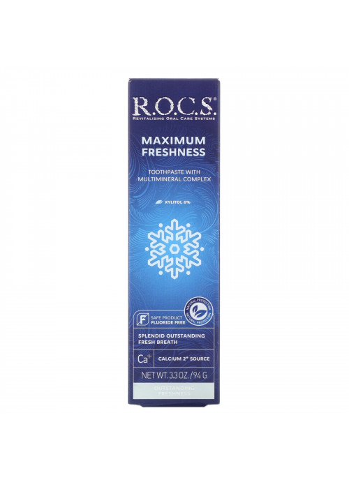 R.O.C.S., Maximum Freshness Toothpaste, 3.3 oz (94 g)