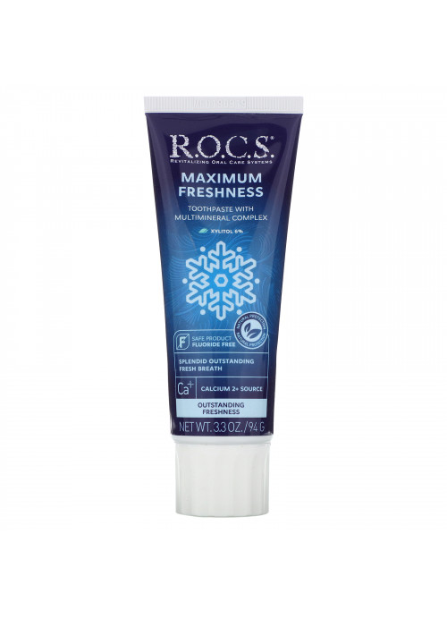 R.O.C.S., Maximum Freshness Toothpaste, 3.3 oz (94 g)