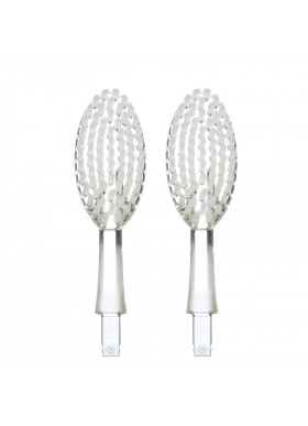 RADIUS, Big Brush Head Replacement, Soft, Left/Right Hand, 2 Pack