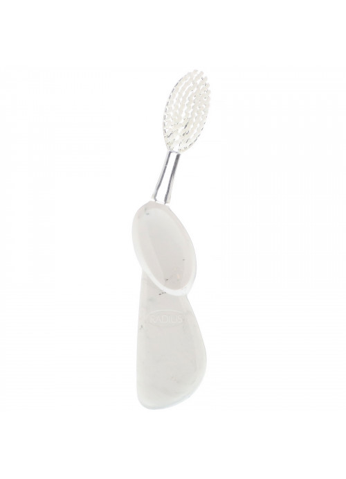 RADIUS, Big Brush, Soft, Right Hand, Marble, 1 Toothbrush