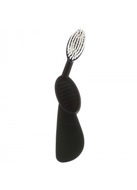 RADIUS, Flex Brush, Soft, Right Hand, Black, 1 Toothbrush