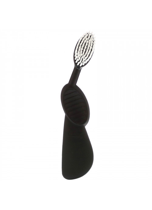 RADIUS, Flex Brush, Soft, Right Hand, Black, 1 Toothbrush