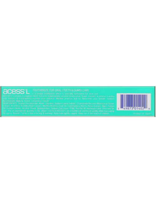 Sato, Acess L, Toothpaste for Oral Care, 2.1 oz (60 g)
