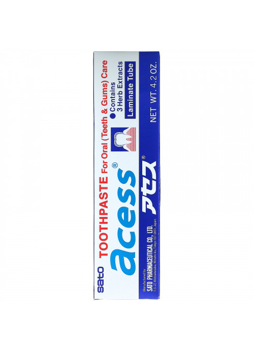 Sato, Acess, Toothpaste for Oral Care, 4.2 oz (125 g)