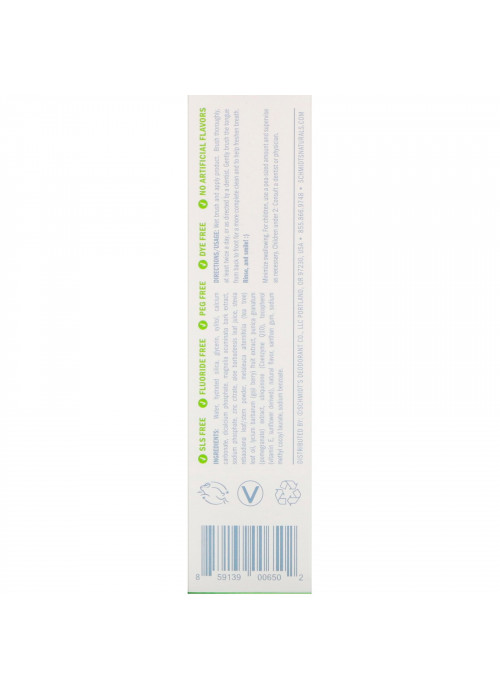 Schmidt's, Tooth + Mouth Paste, Coconut + Lime, 4.7 oz (133 g)