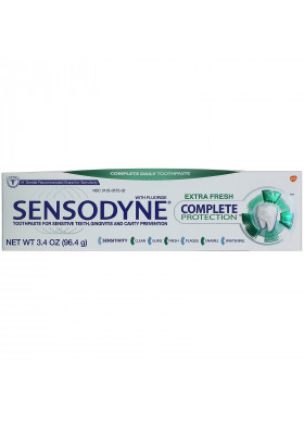 Sensodyne, Complete Protection Toothpaste with Fluoride, Extra Fresh, 3.4 oz (96.4 g)
