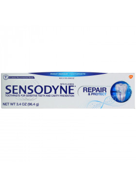 Sensodyne, Repair & Protect Toothpaste with Fluoride, 3.4 oz (96.4 g)
