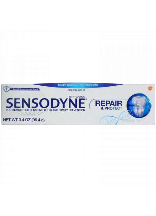 Sensodyne, Repair & Protect Toothpaste with Fluoride, 3.4 oz (96.4 g)