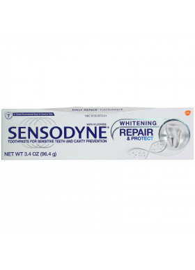 Sensodyne, Repair & Protect Whitening Toothpaste with Fluoride, 3.4 oz (96.4 g)