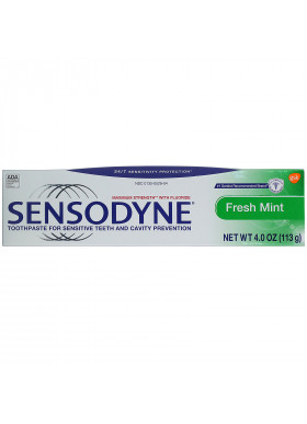 Sensodyne, Toothpaste with Fluoride, Fresh Mint, 4.0 oz (113 g)