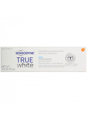 Sensodyne, True White Toothpaste, Mint, 3.0 oz (85 g)