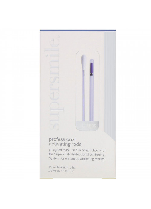 Supersmile, Professional Activating Rods, 12 Individual Rods