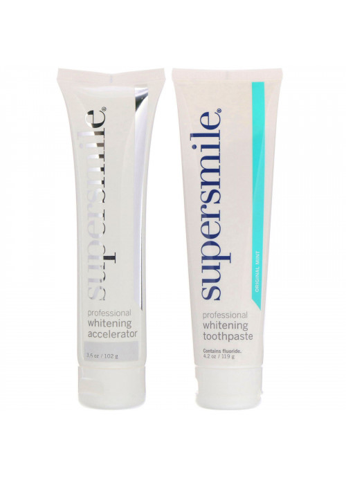 Supersmile, Professional Whitening System, Toothpaste + Accelerator, Original Mint, 7.8 oz  (221 g)