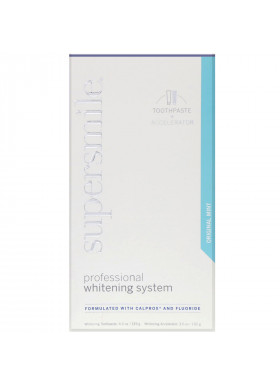 Supersmile, Professional Whitening System, Toothpaste + Accelerator, Original Mint, 7.8 oz  (221 g)