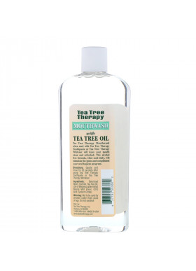 Tea Tree Therapy, Tea Tree Oil Mouthwash, Natural Fresh Flavor, 12 fl oz (354 ml)