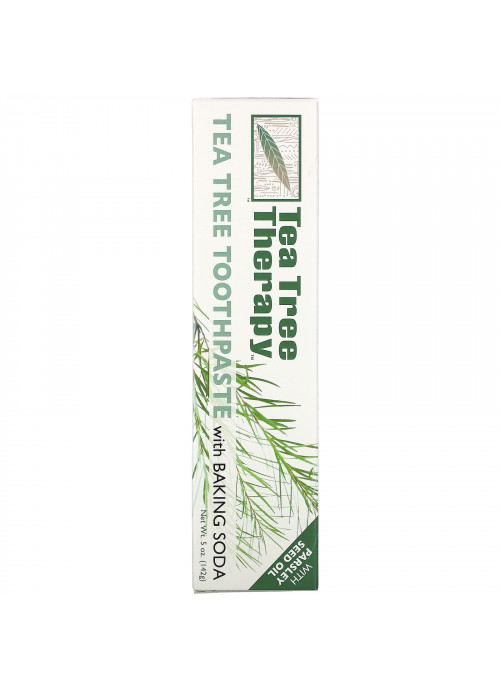 Tea Tree Therapy, Tea Tree Toothpaste with Baking Soda, 5 oz (142 g)
