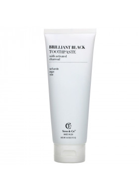Terra & Co., Brilliant Black Toothpaste, Mint, 4 oz (113 g)