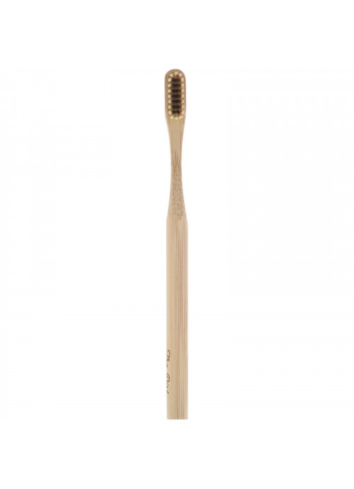The Dirt, Bamboo Toothbrush with Charcoal Bristles, 1 Adult Toothbrush
