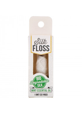 The Dirt, Silk Floss, Mint Essential Oil, 1 unit, 33 yrds