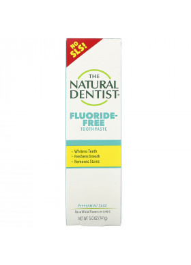 The Natural Dentist, Fluoride-Free Toothpaste, Peppermint Sage, 5.0 oz (141 g)