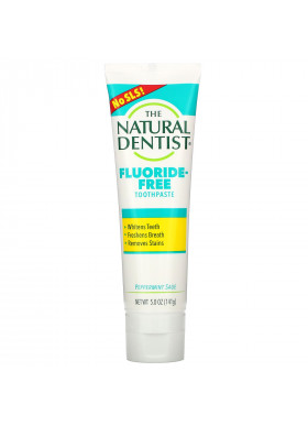 The Natural Dentist, Fluoride-Free Toothpaste, Peppermint Sage, 5.0 oz (141 g)