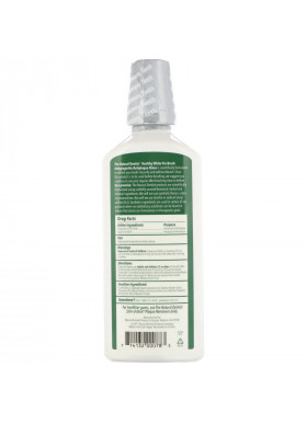 The Natural Dentist, Healthy White, Pre-Brush Antigingivitis/Antiplaque Rinse, Clean Mint, 16.9 fl oz (500 ml)
