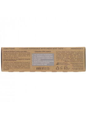 The Natural Family Co., Original & Classic Natural Toothpaste, Native Rivermint, 3.52 oz (100 g)