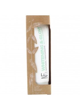 The Natural Family Co., Whitening & Glow Natural Toothpaste, Native Rivermint, 3.52 oz (100 g)