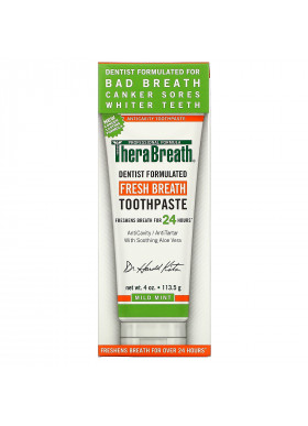 TheraBreath, Fresh Breath Toothpaste, Mild Mint Flavor, 4 oz (113.5 g)