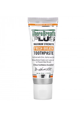 TheraBreath, Fresh Breath Toothpaste, Peppermint, 4 oz (113.5 g)