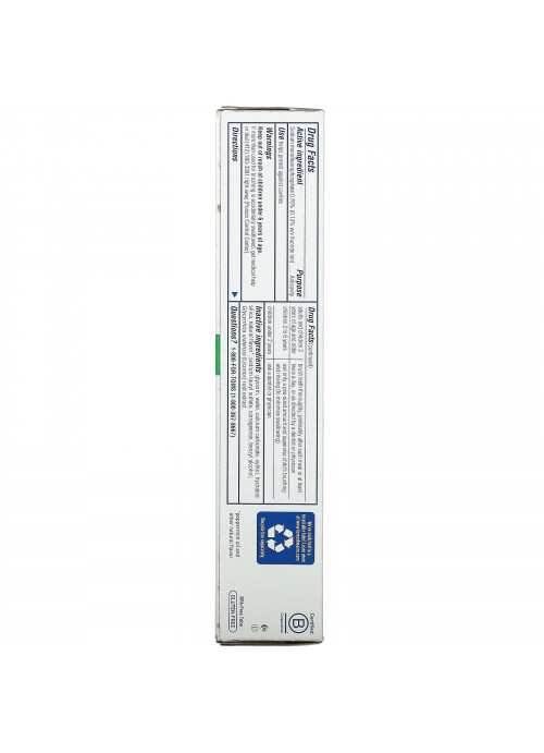 Tom's of Maine, Natural Anticavity,  Wicked Fresh!  with Fluoride Toothpaste, Cool Peppermint, 4.7 oz (133 g)