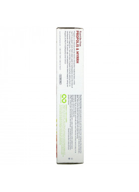 Tom's of Maine, Natural Antiplaque, Propolis & Myrrh Toothpaste, Fluoride-Free, Fennel, 5.5 oz (155.9 g)