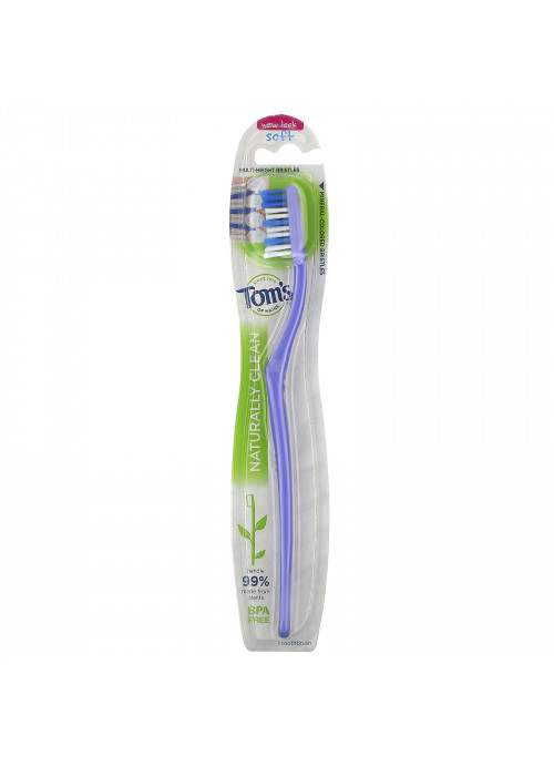 Tom's of Maine, Naturally Clean Toothbrush, Soft, 1 Toothbrush