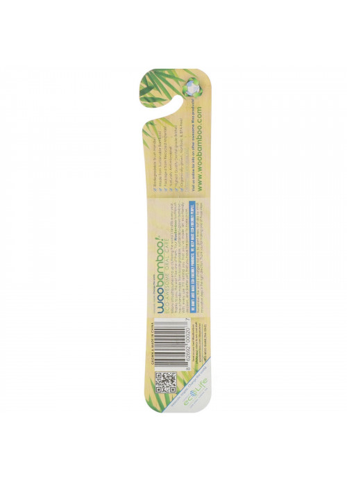 Woobamboo, Soft Adult Toothbrush, 1 Toothbrush