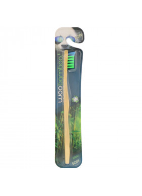 Woobamboo, Soft Adult Toothbrush, 1 Toothbrush