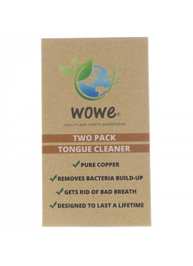 Wowe, Pure Copper Tongue Cleaner, 2 Pack