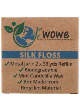 Wowe, Silk Floss, Metal Jar + 2 Refills