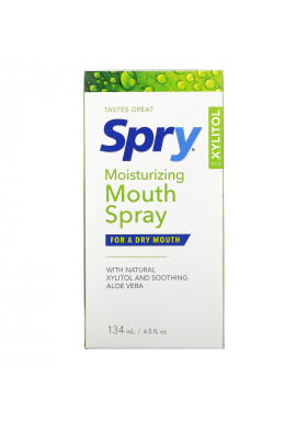 Xlear, Spry, Moisturizing Mouth Spray, 2 Pack, 4.5 fl oz (134 ml)