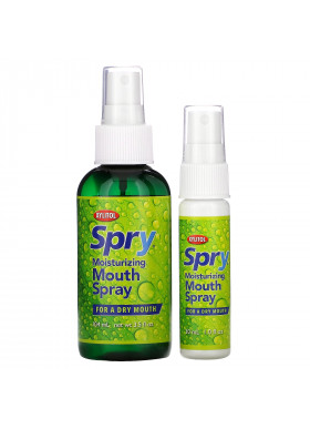 Xlear, Spry, Moisturizing Mouth Spray, 2 Pack, 4.5 fl oz (134 ml)