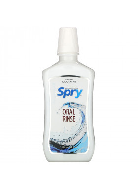Xlear, Spry, Oral Rinse, Natural Coolmint, 16 fl oz (473 ml)