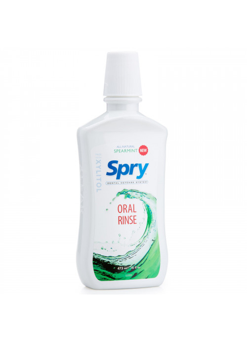 Xlear, Spry, Oral Rinse, Spearmint, 16 fl oz (473 ml)