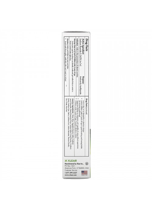 Xlear, Spry Toothpaste, Anti-Cavity with Fluoride, Spearmint, 5 oz (141 g)