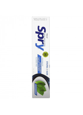 Xlear, Spry Toothpaste, Anti-Plaque Tartar Control, Fluoride Free, Peppermint, 5 oz (141 g)