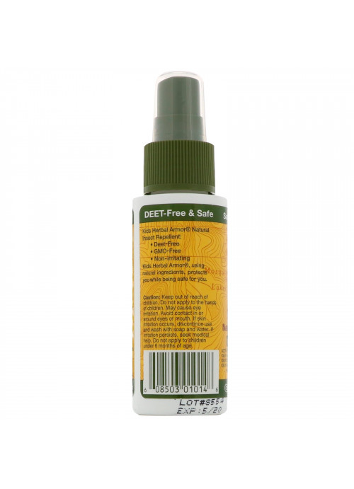 All Terrain, Kids Herbal Armor, Natural Insect Repellent, 2.0 fl oz (60 ml)