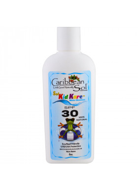 Caribbean Solutions, Sol Kid Kare, SPF 30, Water Resistant, 6 oz